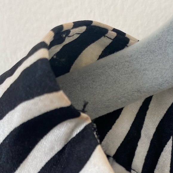 HeartSoul Y2K 2000s Zebra Print Blouse - Picture 11 of 11